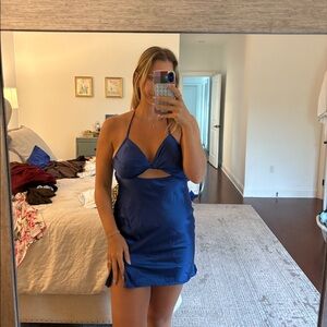 Princess Polly royal blue dress